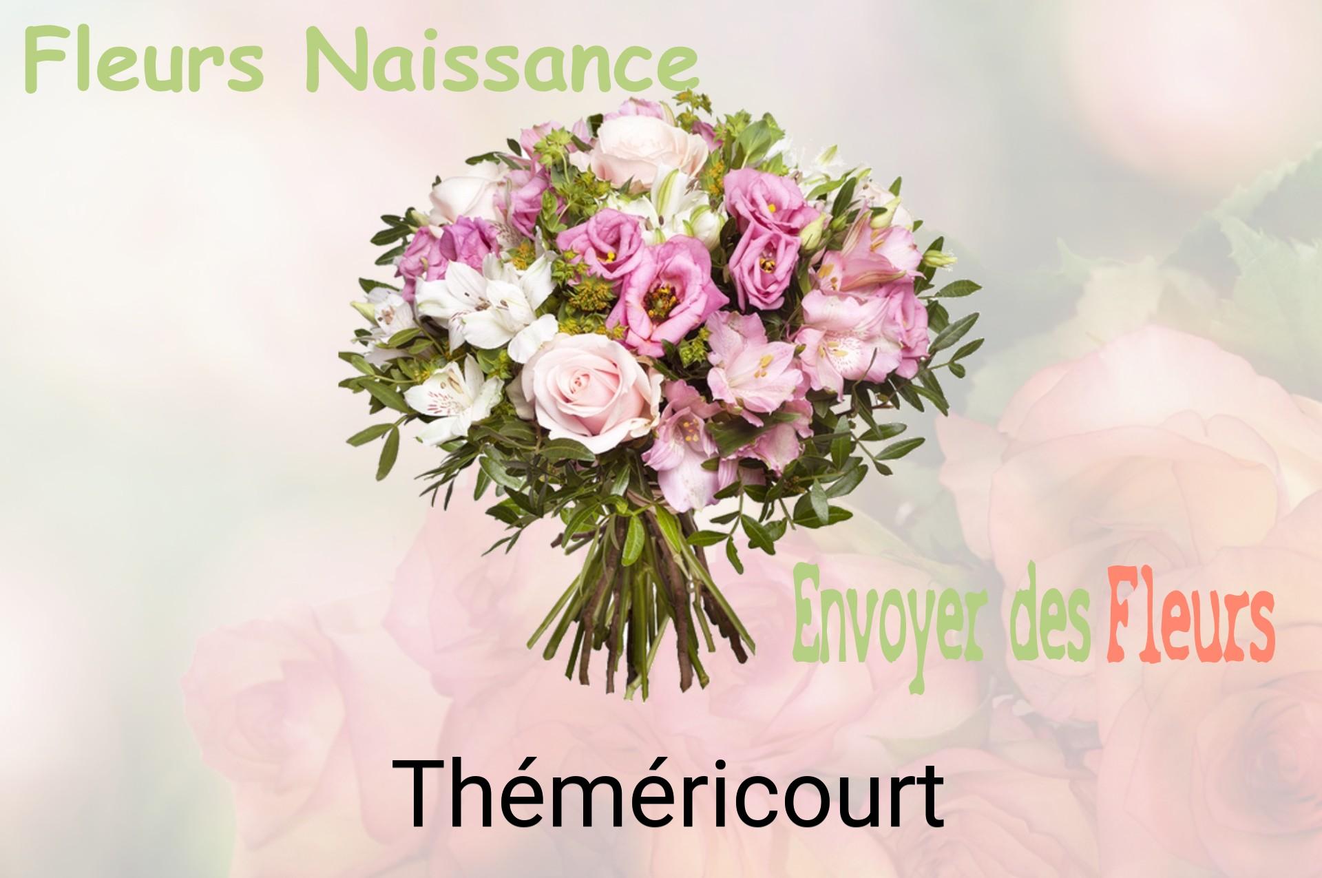 Bouquet de fleurs de naissance livré à Théméricourt